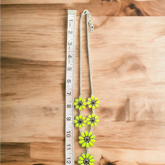 Green Aurora Opals & Black Onyx in Solid Sterling Silver Necklace & Earring Set - Picture 9 of 14